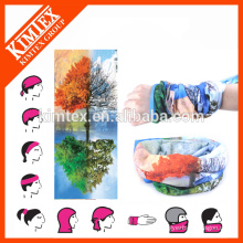 Multi-purpose tube customized bandana elastic band